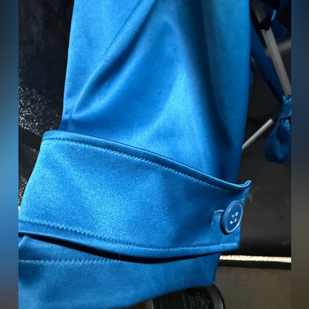 NEW/LANE BRYANT Gorgeous Blue JACKET| Heavy Outer COAT| WOMEN'S Size 24 - Picture 10 of 11